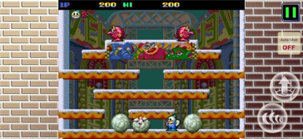 雪人兄弟手机版横屏单机模式_经典街机游戏道具掉落_手机上怎么下载雪人兄弟