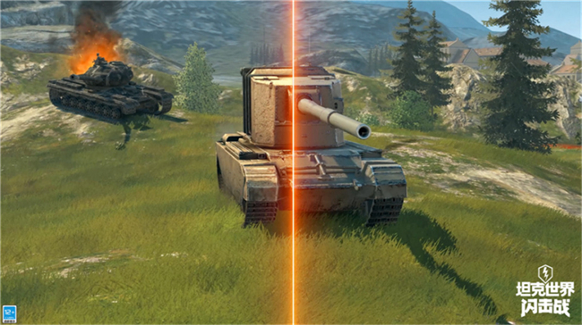 坦克世界科技树手机版_坦克世界闪击战9.7版本C系轻坦_坦克世界闪击战地图重制高清化