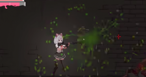 白毛少女大战僵尸手机版