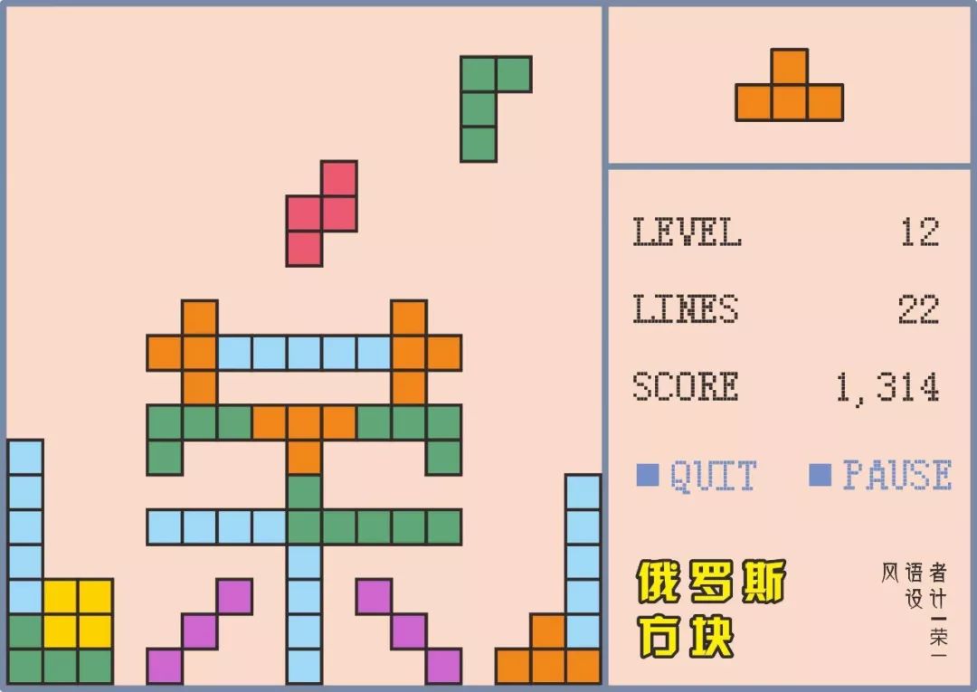 俄罗斯方块的心理学