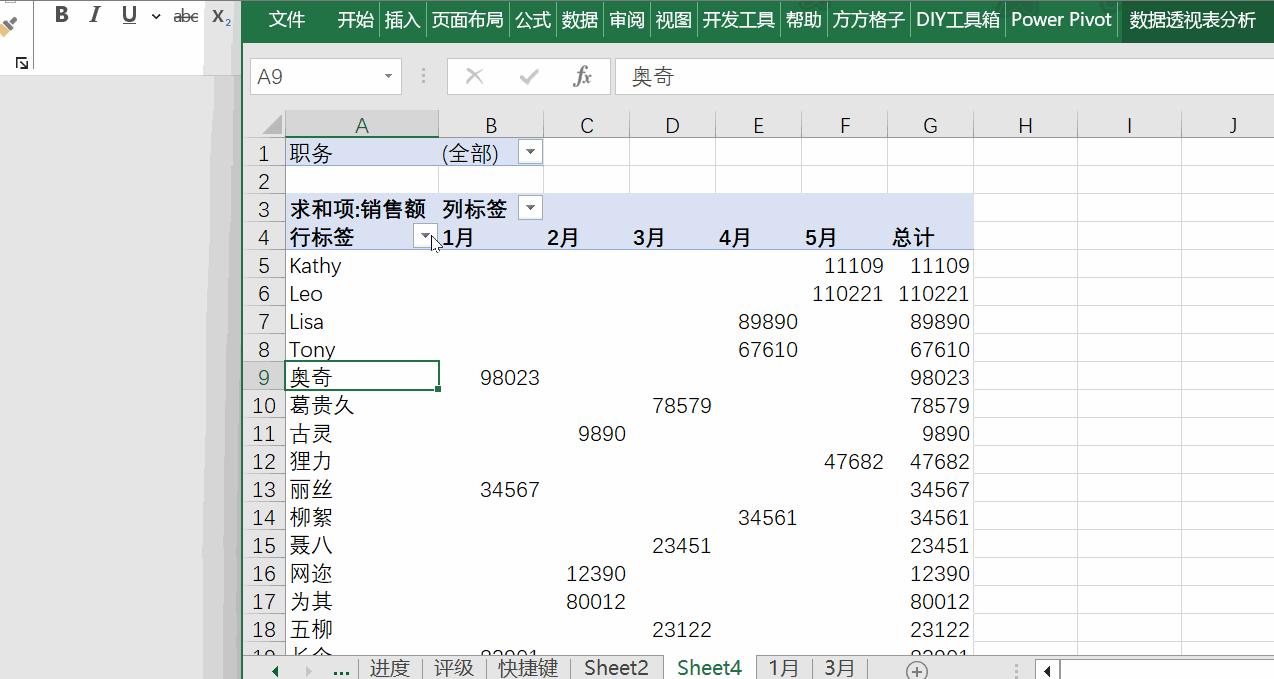 excel应付账款模板_Excel数据透视表制作教程_AI助力Excel数据整理分析