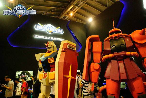 敢达前线指挥官游戏介绍专题_敢达前线指挥官 机体模型展示_敢达前线指挥官 CCG 展会
