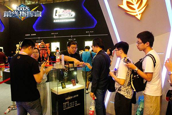 敢达前线指挥官游戏介绍专题_敢达前线指挥官 CCG 展会_敢达前线指挥官 机体模型展示