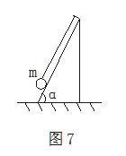 由牛顿第二定律，即