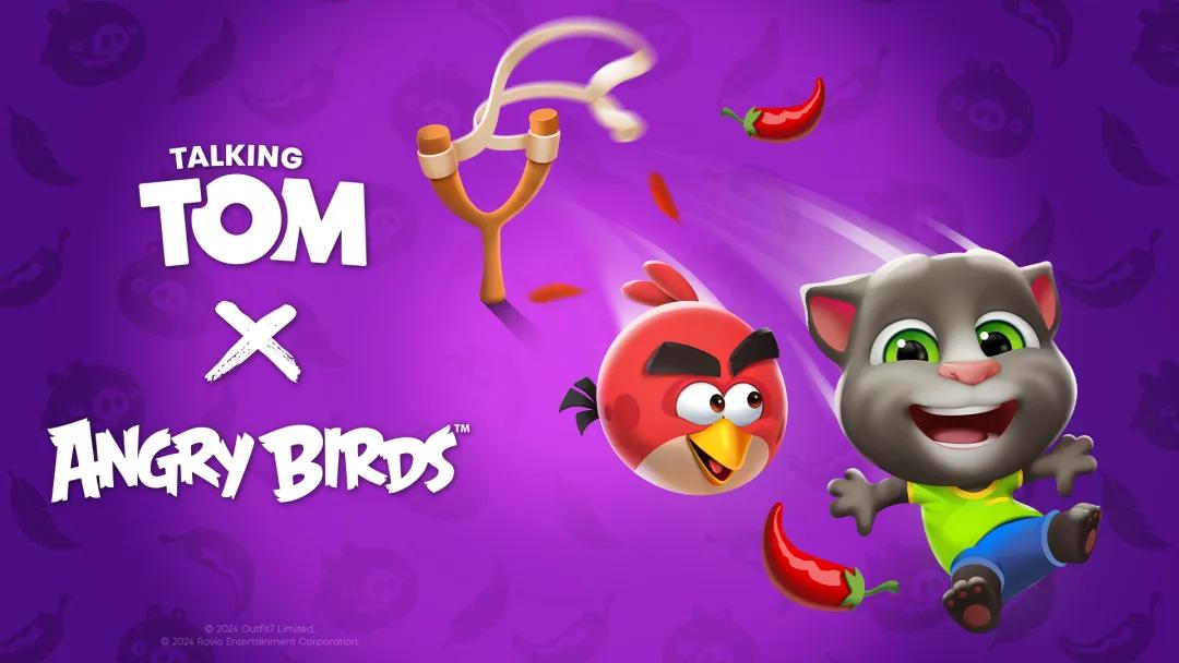 免费下载汤姆猫会说话2_我的汤姆猫2 愤怒的小鸟2 联动冒险游戏