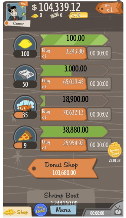 放置类游戏_游戏专题页面设计_挂机游戏不劳而获