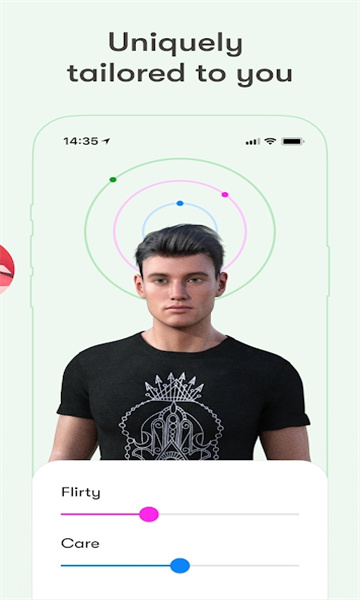 是一款专为android系统设计的虚拟恋爱互动软件，它利用先进的