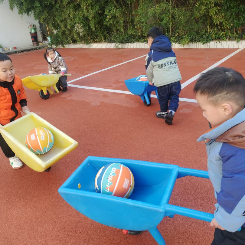 幼儿推小车游戏活动_小班游戏专题小结_幼儿体育游戏案例分析