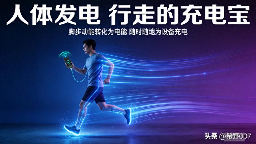 开·云体育app下载安装 人体发电？真能变身“行走的充电宝”！这波黑科技太香了